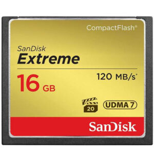 SanDisk 16GB Extreme Compact Flash Karte - 120MB/s