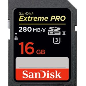 SanDisk 16GB Extreme Pro SD (SDHC) Karte UHS-II 280MB/s
