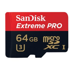 SanDisk 64GB Extreme Pro microSDXC UHS-I U3 Karte - 95 MB/s