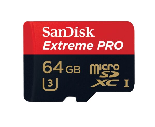 SanDisk 64GB Extreme Pro microSDXC UHS-I U3 Karte - 95 MB/s