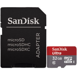 SanDisk 32GB Ultra TA Android Micro SD Karte (SDHC) + Adapter