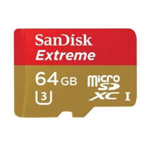 SanDisk 64GB Extreme Micro SD (SDXC) Karte + Adapter 90MB/s Class 10 UHS-I U3 mit Rescue Pro Deluxe