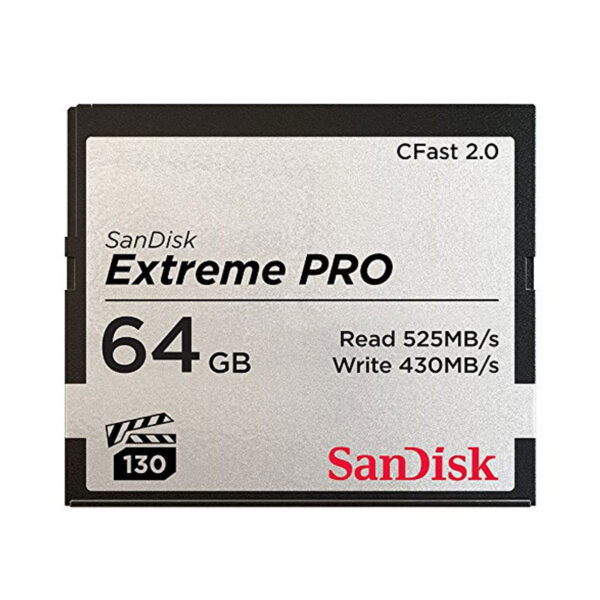 SanDisk 64 GB Extreme PRO CFast 2.0 Karte - 525MB/s