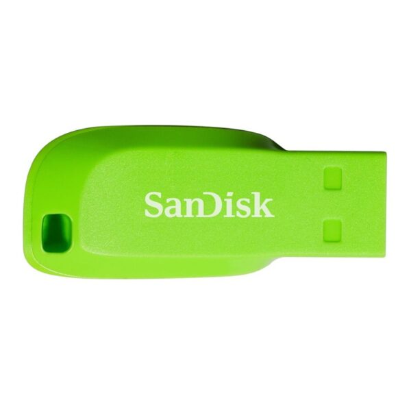SanDisk 64GB Cruzer Blade USB Stick - Electric Grün