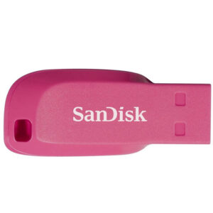 SanDisk 64GB Cruzer Blade USB Stick - Electric Pink