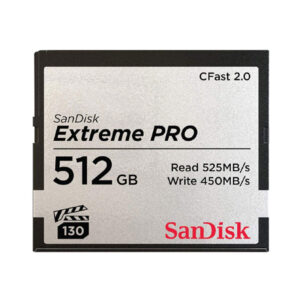 SanDisk 512 GB Extreme PRO CFast 2.0 Karte - 525MB/s