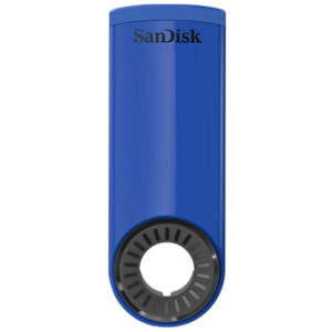 SanDisk 16GB Cruzer Dial USB-Stick - Blau