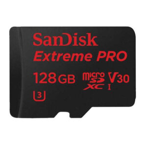 SanDisk 128GB Extreme PRO V30 Micro SD Card (SDXC) UHS-I U3 - 95MB/s