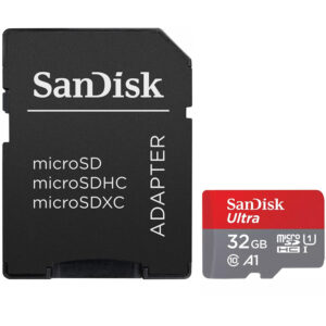 SanDisk 32GB Ultra Android Micro SD Karte (SDHC) UHS-I + Adapter - 100MB/s