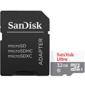SanDisk 32GB Ultra MA Android Micro SD Karte (SDHC) + Adapter - 80MB/s