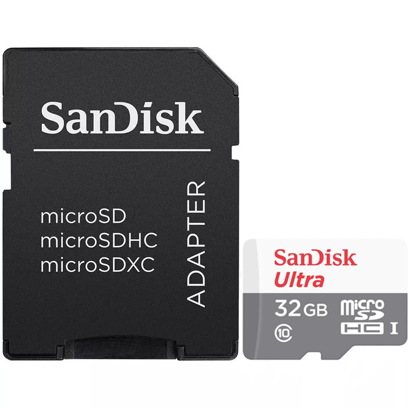 SanDisk 32GB Ultra TA Android Micro SD Karte (SDHC) + Adapter