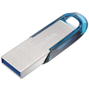SanDisk 128GB Ultra Flair USB 3.0 Flash Stick - 150MB/s - Tropisch Blau