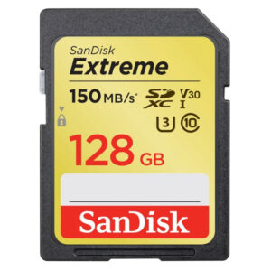 SanDisk 128 GB Extreme V30 SD-Karte (SDXC) UHS-I U3 - 150 MB/s