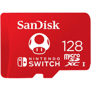 SanDisk 128GB Nintendo Switch Micro SD Karte (SDXC) UHS-I U3 - 100MB/s