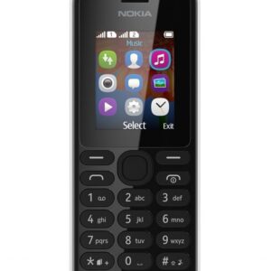 Nokia 108 Handy - Schwarz
