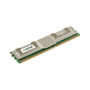 Crucial 1GB PC2-5300 240-pin DIMM DDR2 Fully-Buffered PC Speicher