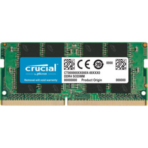 Crucial 4GB (1x4GB) 2400MHz DDR4 260-Pin Non-ECC CL17 SO-DIMM Laptop Memory Module