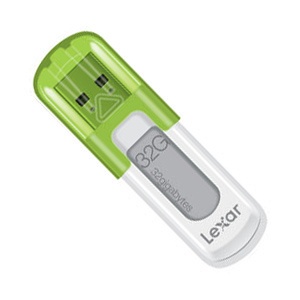 Lexar 32GB JumpDrive V10 USB Stick - Weiß