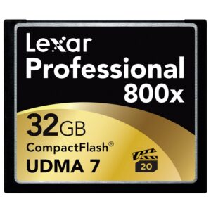 Lexar 32GB 800X Professional Compact Flash Karte