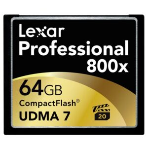 Lexar 64GB 800X Professional CompactFlash Karte