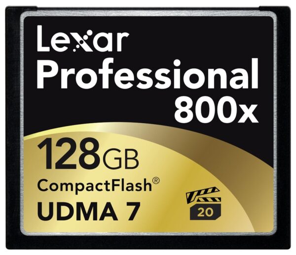 Lexar 128GB 800X Professional CompactFlash Karte
