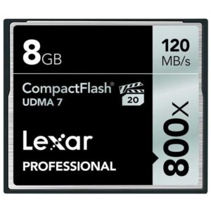 Lexar 8GB 800X Professional CompactFlash Karte
