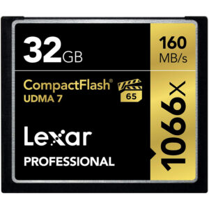 Lexar 32GB Professional 1066x Compact Flash Speicherkarte