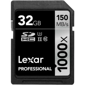 Lexar 32GB Lexar Professional 1000x SD (SDHC) Karte UHS-II U3 - 150MB/s