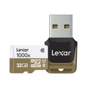 Lexar 32GB Professional 1000x Micro SDHC UHS-II U3 Karte - 150MB/s