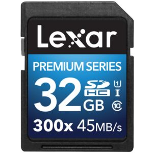 Lexar 32GB Premium II 300x SDHC UHS-I U1 Karte - Class 10