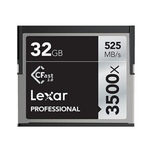 Lexar 32GB Professional 3500x CFast 2.0 Karte - 525MB/s