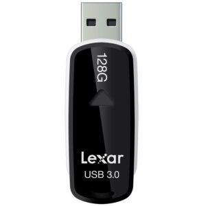 Lexar 128GB JumpDrive S37 USB 3.0 Stick 150MB/s - Schwarz