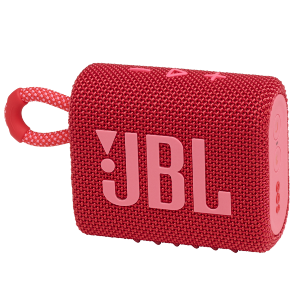 JBL Go 3 Red Bluetooth Speaker