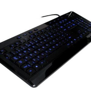 Sumvision Indigo LED USB Wired Keyboard