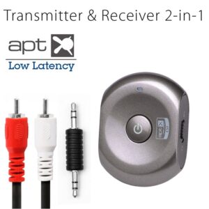 Avantree Saturn Pro Low Latency Bluetooth Transmitter & Receiver 2-in-1