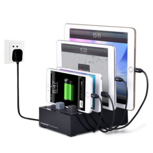 Avantree PowerHouse Plus Multi-Geräte USB Desk Ladestation - Schwarz