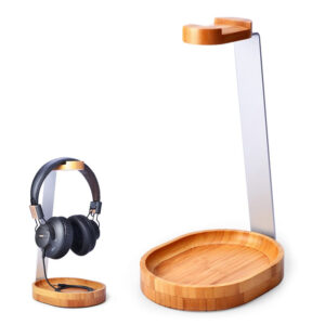 Avantree Wooden Headphone Stand With Cable Holder - Wood