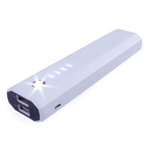 IWALK 10000 mAh Dual USB Rechargeable Battery for Smartphones and Tablets - White