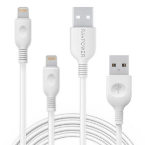 RAVPower Apple Lightning zu USB Kabel - 2er Pack