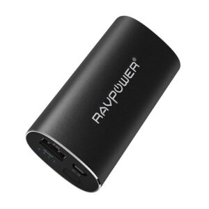 RAVPower Fast Charge 2.4A 6700mAh Portable Power Bank - Black