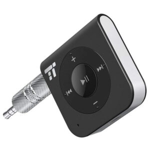 TaoTronics Bluetooth Receiver +3.5 mm Stereo Output for Hands Free Calling