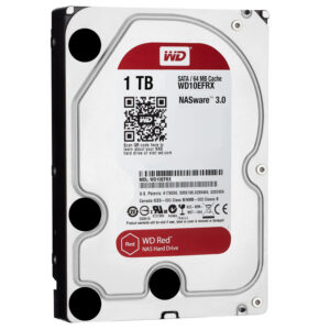 WD 1TB HDD Desktop 3.5" Internal HDD SATA III - 6.0 Gbps - Red