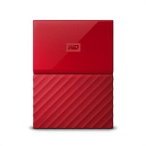 WD 4 TB My Passport Exclusive Edition External Hard Drive - Red