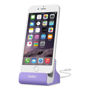 Belkin iPhone Charge and Sync Desktop Dock - Purple