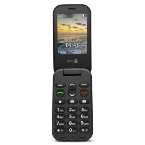 Doro 6040 Unlocked SIM Free Big Button Mobile Phone - Black
