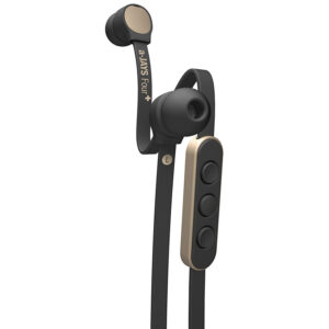 JAYS a-JAYS Four+ Android Earphones - Black/Gold
