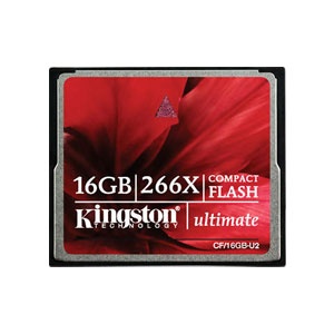 Kingston 16GB Ultimate Compact Flash Karte 266x