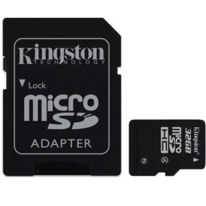 Kingston Micro SD (SDHC) Speicherkarte + SD Adapter - Class 4