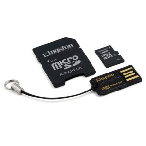 Kingston 16GB Micro SD Karte Multi Kit + Micro SD Karte