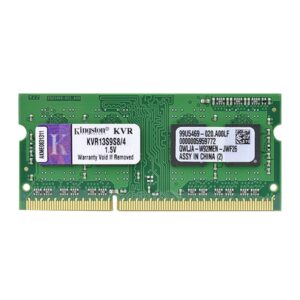 Kingston 4GB 1333 MHz DDR3 Non-ECC CL9 SODIMM 204-Pin 1.5V Memory Module